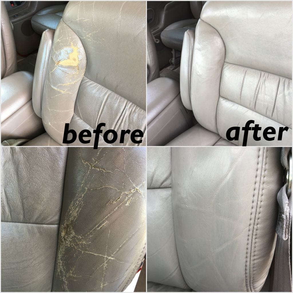 Black Interior Leather Dye Car & Auto Leather Dye