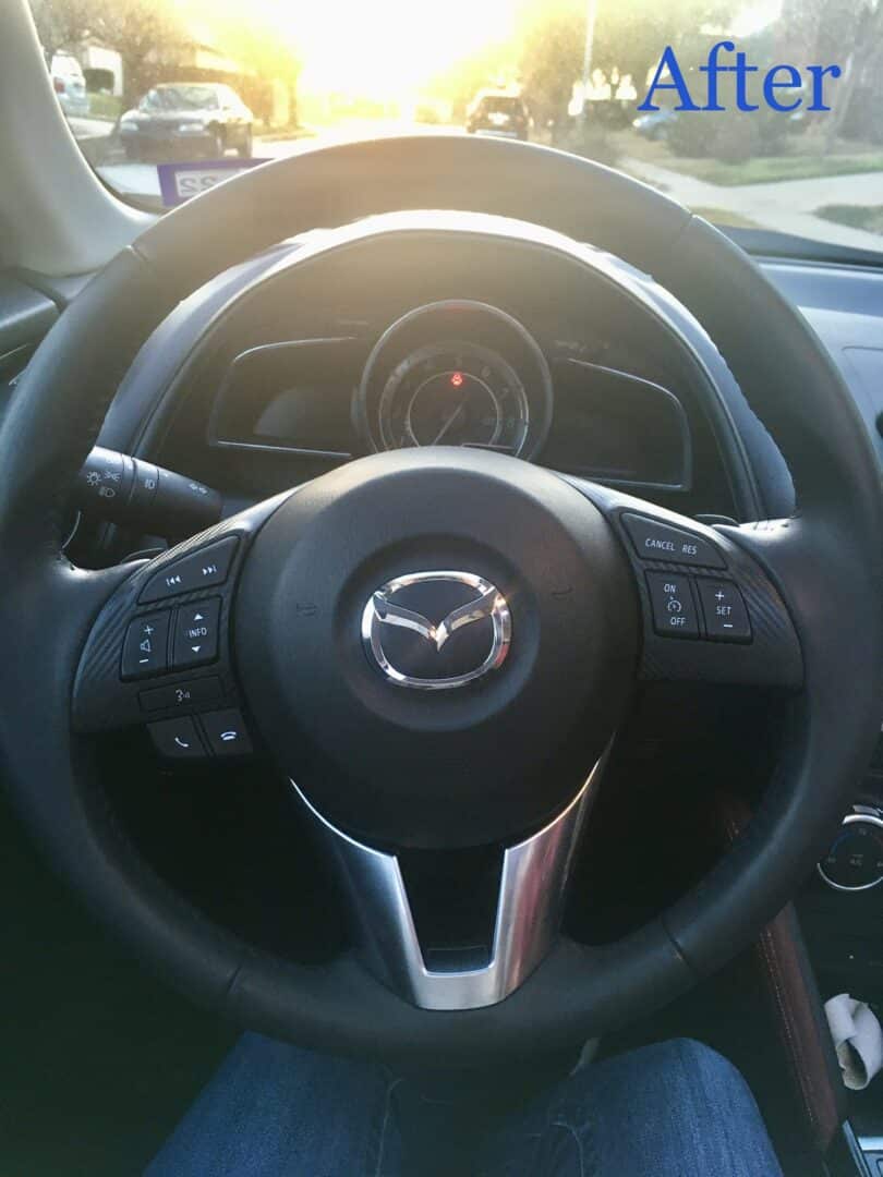 Black Leather Car Seat Paint & Vinyl Car Seat Dye Restore & Refinish