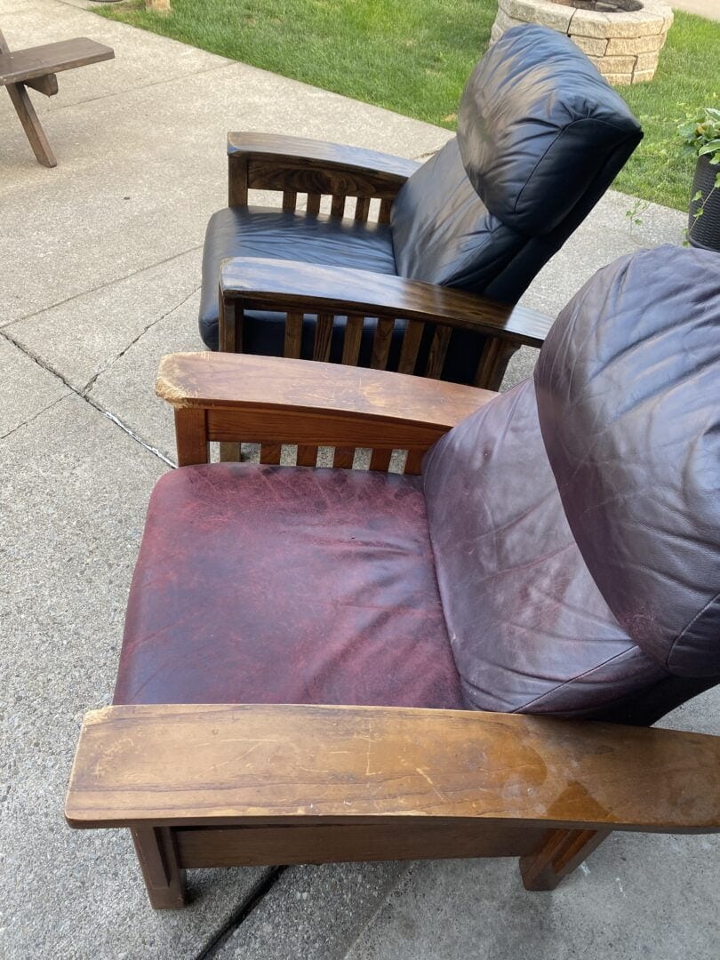 Black Leather Car Seat Paint & Vinyl Car Seat Dye Restore & Refinish