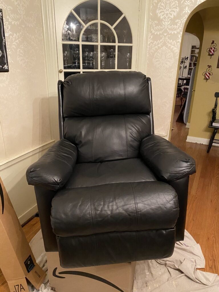 Black Leather Car Seat Paint & Vinyl Car Seat Dye Restore & Refinish