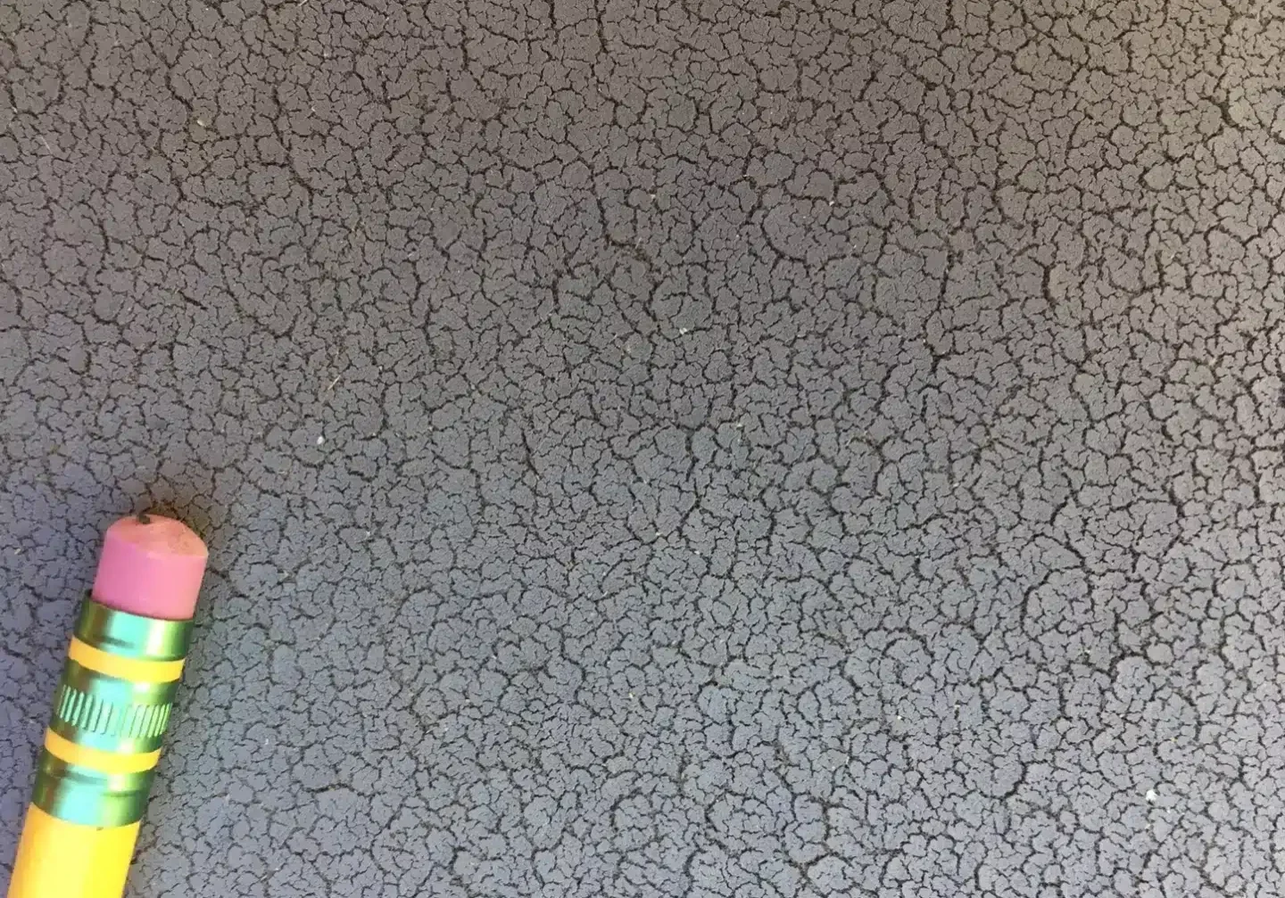 Filler quickly becomes too expensive for widespread cracking like this.