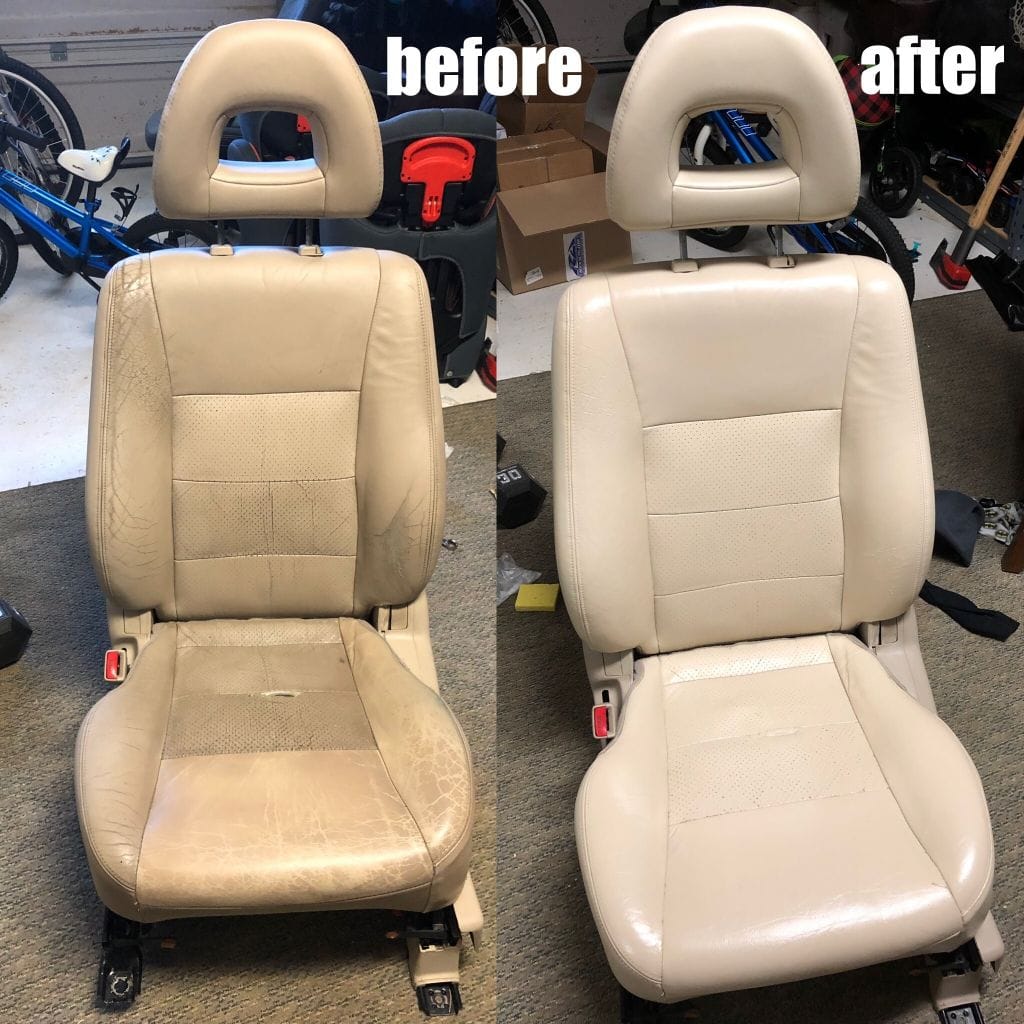 Repair Leather Car Seats & Auto Interiors with Rub 'n Restore®