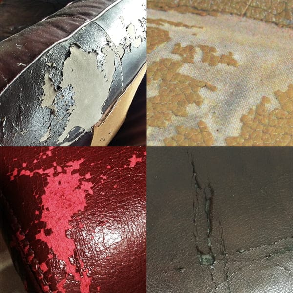 Why is Leather or Vinyl Peeling or Flaking? Causes and Solutions