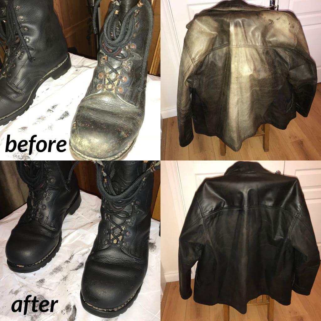 restore leather shoes