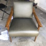 Picture of mid century modern leather chair