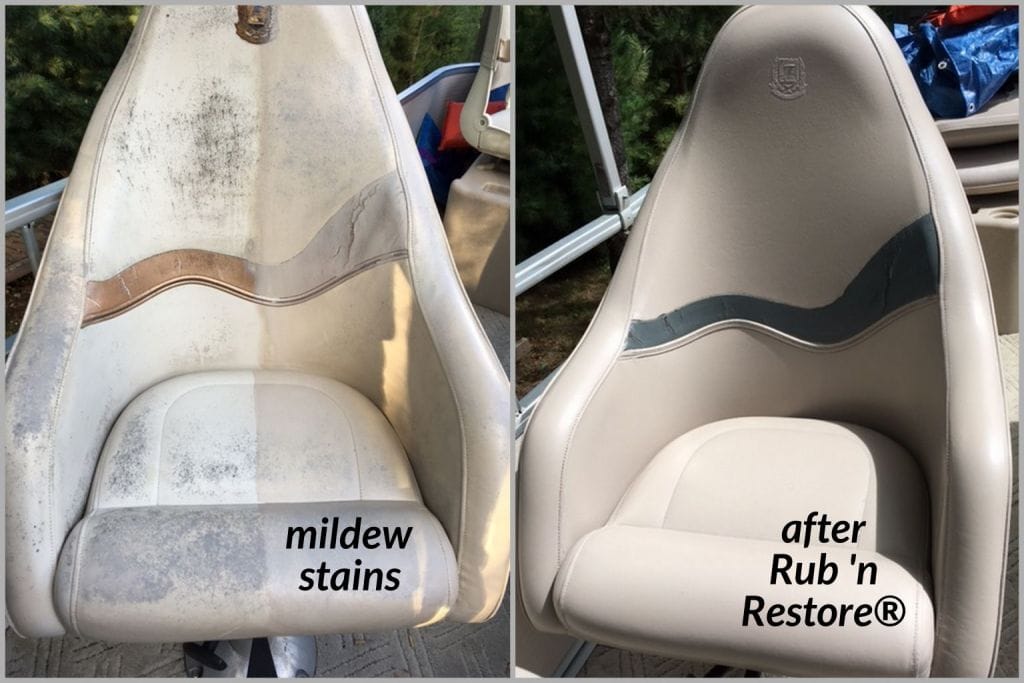 Correct Mold Mildew Stains On Marine Vinyl Boat Upholstery Leather