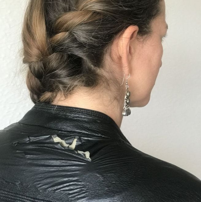 ...but don't waste a moment on peeling faux 'leather'!