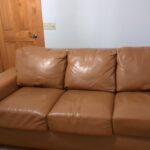 Cognac Vinyl & Leather Finish photo review