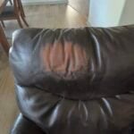 Mahogany Vinyl & Leather Finish photo review