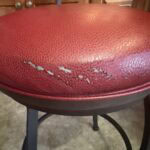 Mahogany Vinyl & Leather Finish photo review