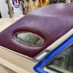 Wine Vinyl & Leather Finish photo review