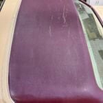 Wine Vinyl & Leather Finish photo review