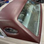 Wine Vinyl & Leather Finish photo review