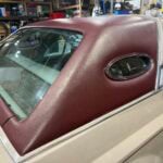 Wine Vinyl & Leather Finish photo review