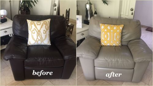 Stone Gray Conditioning Color for Vinyl & Leather Upholstery