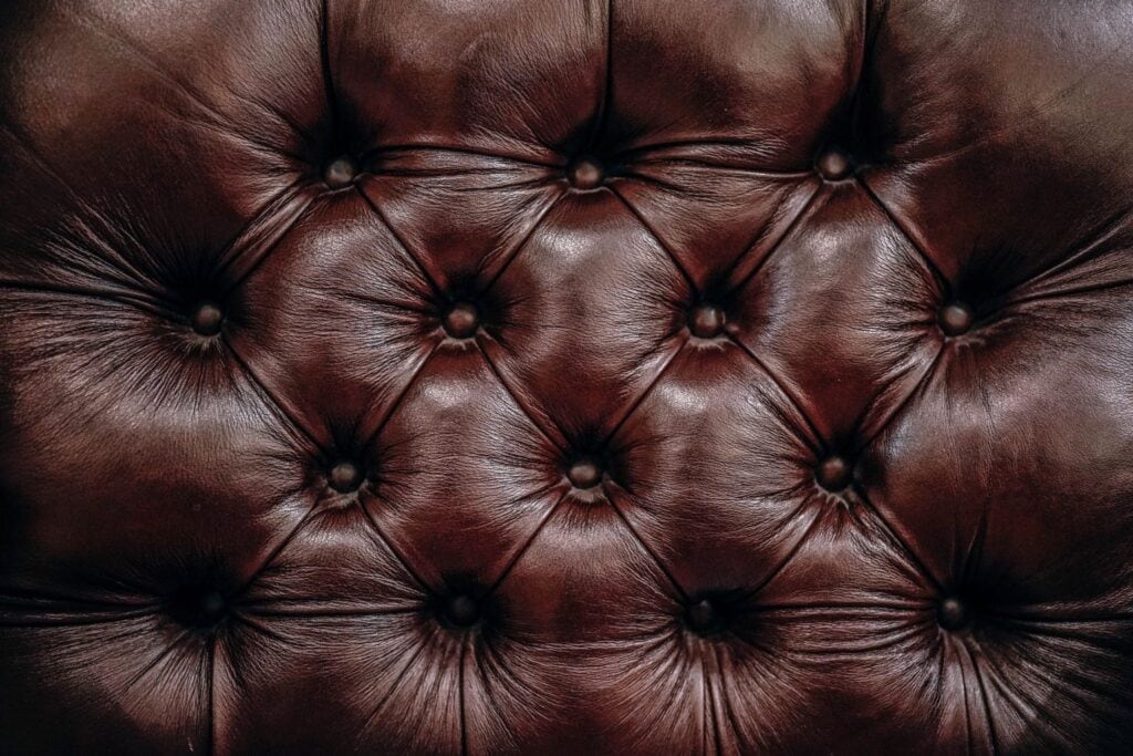 How to Recolor & Restore Tufted Leather Furniture